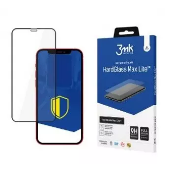3MK HardGlass Max Lite Grūdinto Stiklo Ekrano Apsauga, skirta Apple iPhone 12 / 12 Pro