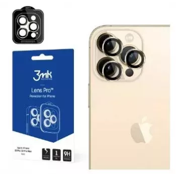 3MK Lens Protection Pro Gold for iPhone 13 Pro / 13 Pro Max