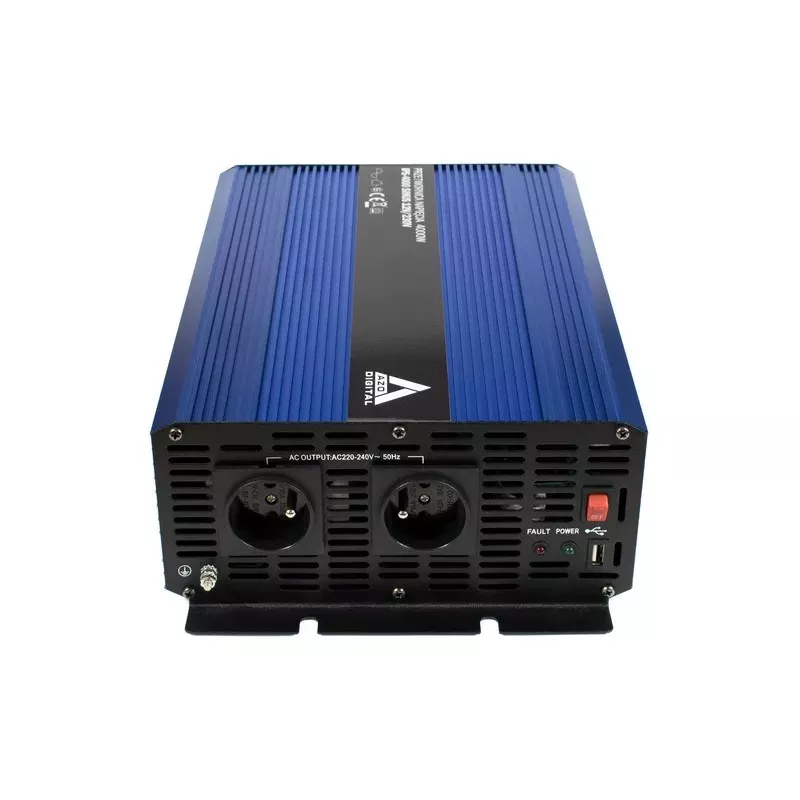 AZO Digital 12 VDC / 230 VAC Converter SINUS IPS-4000S 4000W gryno sinuso keitiklis