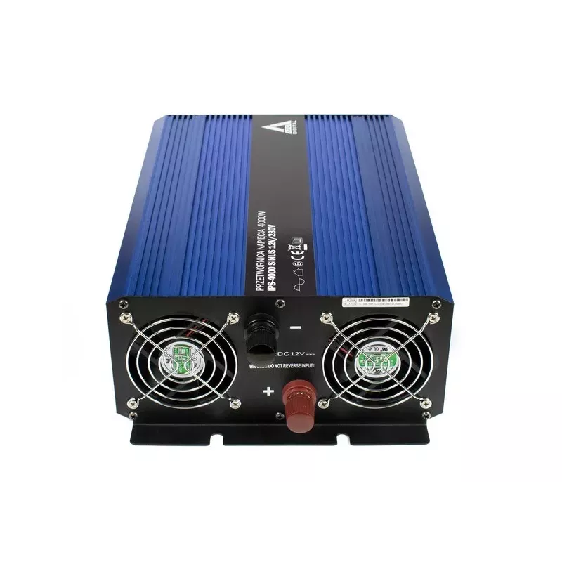 AZO Digital 12 VDC / 230 VAC Converter SINUS IPS-4000S 4000W gryno sinuso keitiklis