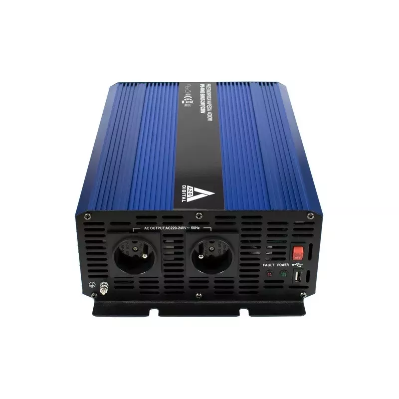 AZO Digital 24 VDC / 230 VAC Converter SINUS IPS-4000S 4000W gryno sinuso keitiklis