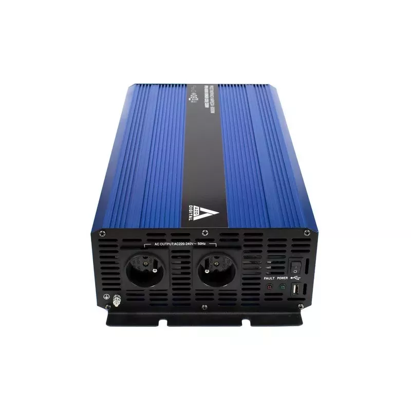 AZO Digital 12 VDC / 230 VAC grynosios sinusinės bangos keitiklis IPS-8000S 8000W