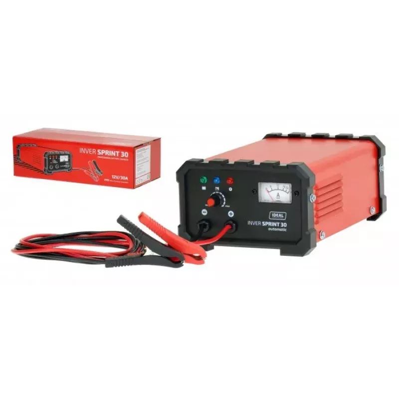 IDEAL I-SPRINT30A 30A 12V automatinis akumuliatoriaus įkroviklis