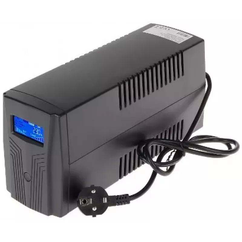 HQM UPS Power Supply AT-UPS650-LCD 650 VA Line-Interactive UPS