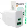 Green Cell PowerSource Duo30 30W USB-C & USB-A Charger White