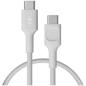 Green Cell PowerStream USB-C to USB-C laidas 100W Baltas 0,3m