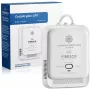 FIRESCO Propane Gas Sensor JY-ZL2010 - LPG/Butane Detector with Audible & Visual Alarm, Wall-Mounted, CE/RoHS