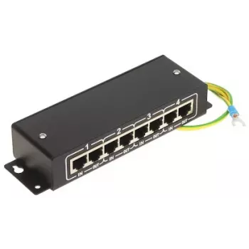 Apsauginis įtampos ribotuvas AXON-VIDEO-IP-4POE – 4 prievadų Gigabit PoE apsauga