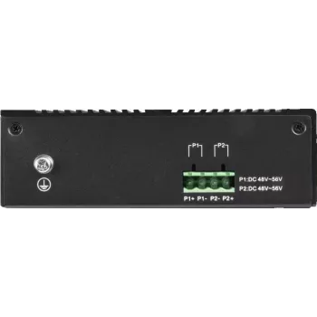 BCS BCS-B-ISP04G-2SFP Neprijungiamas pramoninis Ethernet jungiklis, 4 prievadai Gigabit RJ45 + 2 SFP, DIN bėgis, IP40