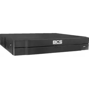 BCS-L-XVR0401-4KE(5) 4 kanalų analoginis HD DVR įrašytuvas, 8MP 4K, H.265+, 1 SATA iki 10TB, išmanioji perimetro apsauga