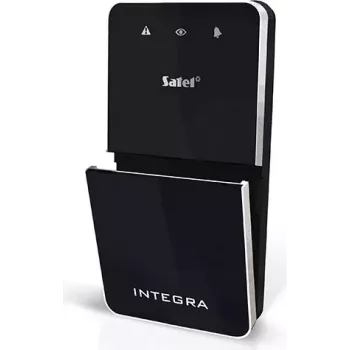 SATEL INT-SF-B Dark LCD klaviatūra su artumo skaitytuvu INTEGRA/VERSA valdikliams