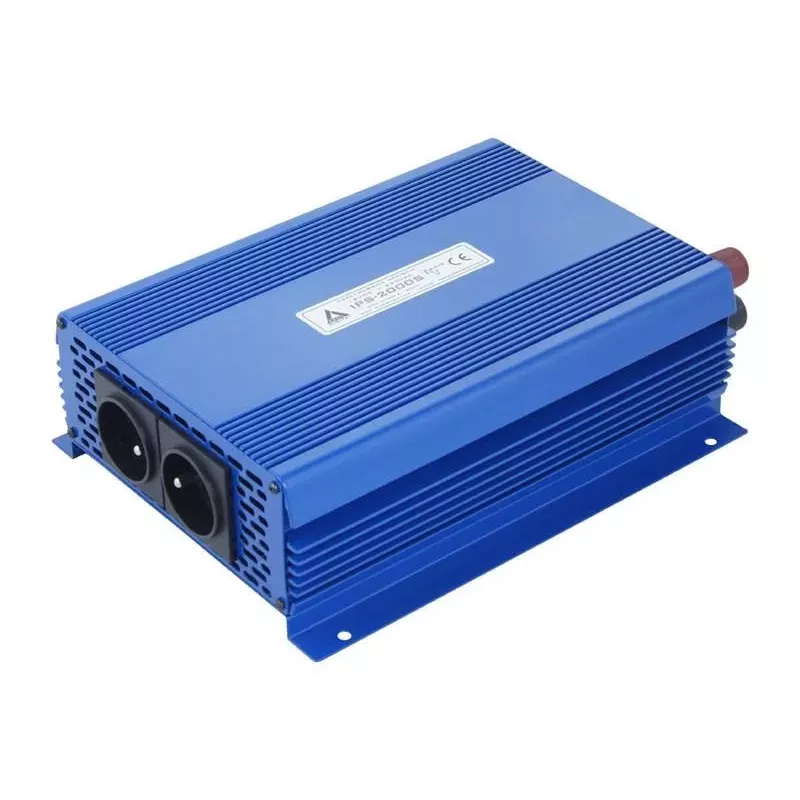AZO Digital 12 VDC / 230 VAC ECO MODE SINUS IPS-2000S 2000W Voltage Converter