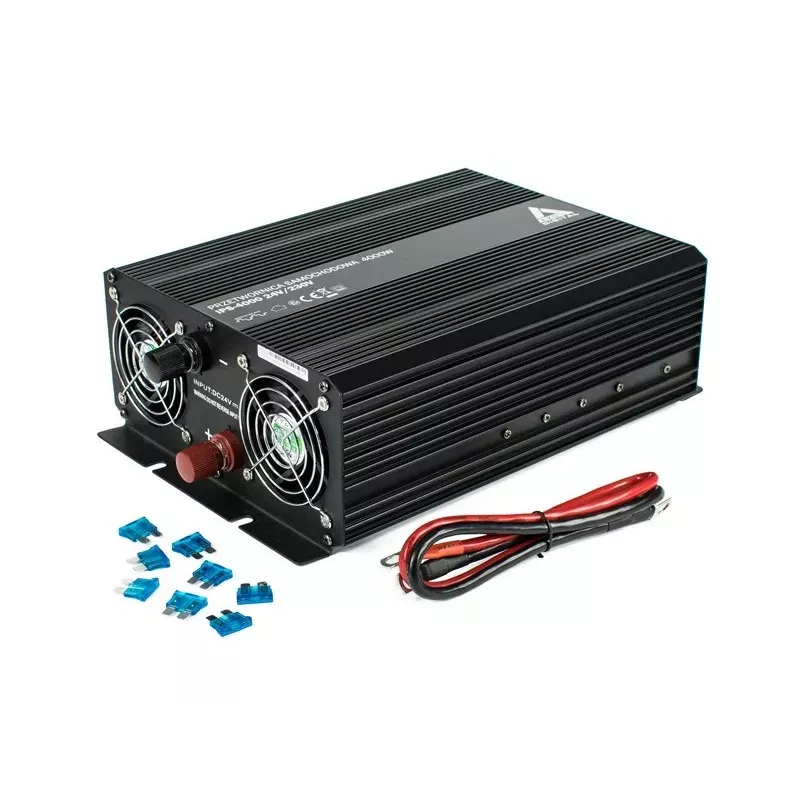 AZO Digital 24 VDC / 230 VAC Automotive Inverter IPS-4000 4000W