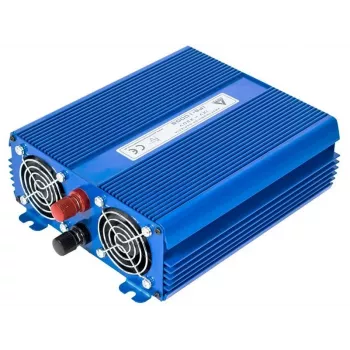 AZO Digital IPS-1000S 1000W gryno sinuso bangos keitiklis 12V DC į 230V AC su ECO režimu