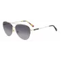 KATE SPADE moteriški akiniai nuo saulės JANECEGSRHL - Havana acetatinis rėmelis, rudi gradientiniai lęšiai, 58/14/140 mm