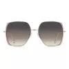 BOSS BOSS1707SBKU Moteriški Akiniai nuo Saulės Juoda Havana Acetatas Pilki Gradientiniai Lęšiai 58mm