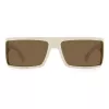 DSQUARED2 vyriški akiniai nuo saulės D2-0140-S-SZJ Pilot Acetate Black Frame Grey Lens 73mm