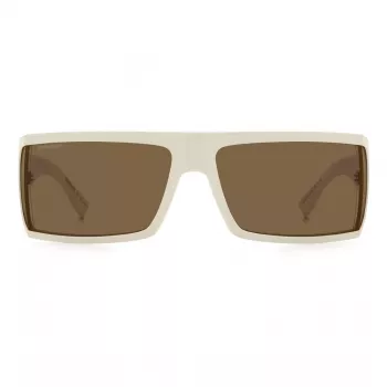 DSQUARED2 vyriški akiniai nuo saulės D2-0140-S-SZJ Pilot Acetate Black Frame Grey Lens 73mm