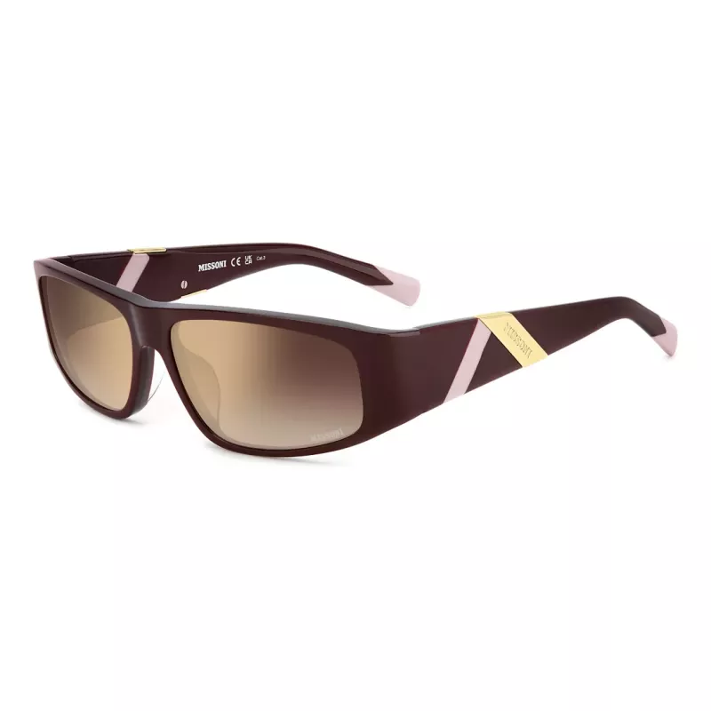 MISSONI Moteriški akiniai nuo saulės MIS0194SLHF - Acetatinis rėmelis, UV400 apsauga, 58 mm lęšiai