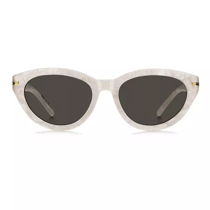BOSS Moteriški Akiniai nuo Saulės BOSS1779S7AP Kvadratinis Acetatinis Rėmas Pilki Lęšiai 55mm