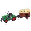 LEAN TOYS RC Tractor Remote Controlled Tractor Agricultural Machine Trailer Remote Control 1:24
