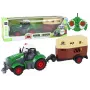 LEAN TOYS RC Tractor Remote Controlled Tractor Agricultural Machine Trailer Remote Control 1:24