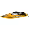 LEAN TOYS SR80 PRO RC Racing Motorboat Brushless ARTR 74 km/h Geltona