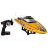 LEAN TOYS SR80 PRO RC Racing Motorboat Brushless ARTR 74 km/h Geltona