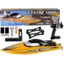 LEAN TOYS SR80 PRO RC Racing Motorboat Brushless ARTR 74 km/h Geltona