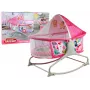 LEAN TOYS Multifunctional Bed Rocker 2in1 Children's Mat Sounds Vibrations Pink
