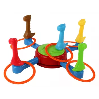 LEAN TOYS Dinosaurs Rings 360 Arcade Toy Game