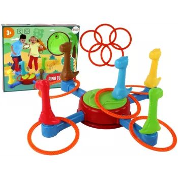 LEAN TOYS Dinosaurs Rings 360 Arcade Toy Game