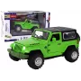 LEAN TOYS Visureigis Automobilis su Baterijomis, Trinties Pavara, Metalinis, Žalias, 1:32