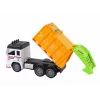 LEAN TOYS Šiukšliavežis su priekaba 2 spalvos