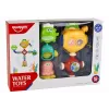 LEAN TOYS Overflow Bath Water Toy Robot Suction Cups