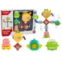 LEAN TOYS Overflow Bath Water Toy Robot Suction Cups