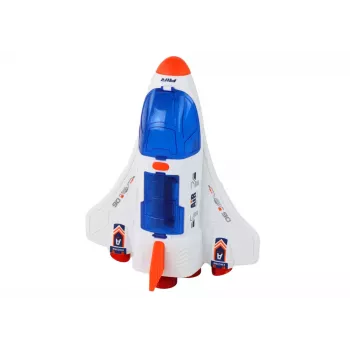 LEAN TOYS Space Mission Space Set Raketa ir Kosmonautas 2 Elementai