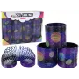 LEAN TOYS Iconic Spring Purple Planet Motif Anti-Stress Ball 6 cm