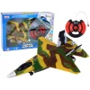 LEAN TOYS Valdomas RC Naikintuvas Karinis Lėktuvas Moro - F-22 Raptor 2.4 GHz EPP Putplastis