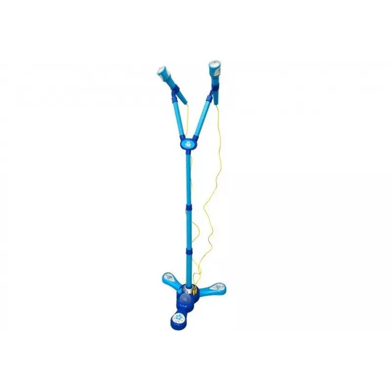 LEAN TOYS Mikrofonas Karaoke Rinkinys Mėlynas Tripod