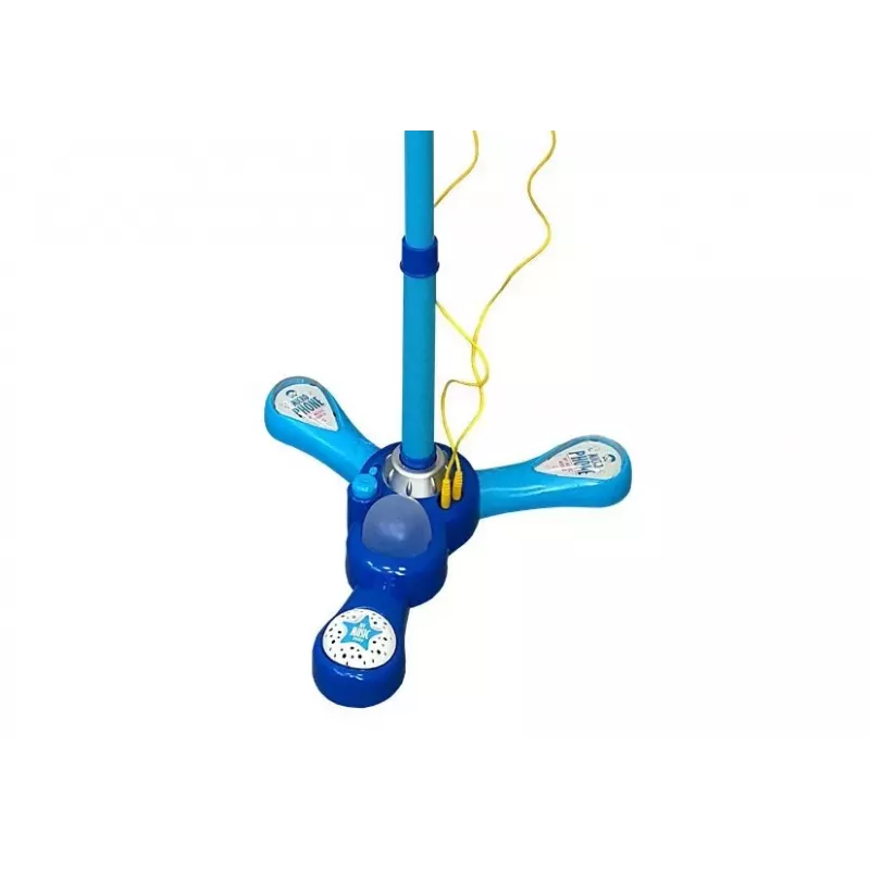 LEAN TOYS Mikrofonas Karaoke Rinkinys Mėlynas Tripod