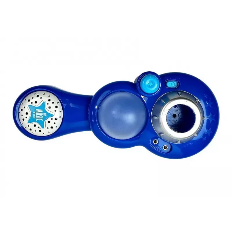 LEAN TOYS Mikrofonas Karaoke Rinkinys Mėlynas Tripod