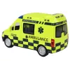 LEAN TOYS nuotoliu valdoma geltona greitosios pagalbos mašina su šviesomis