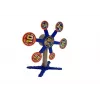 LEAN TOYS Foam Dart Rifle with Rotating Target 66 cm