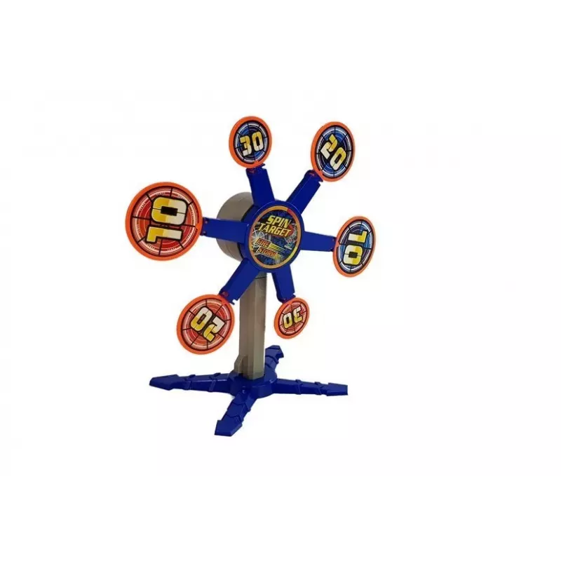 LEAN TOYS Foam Dart Rifle with Rotating Target 66 cm