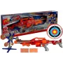LEAN TOYS Foam Dart Rifle with Rotating Target 66 cm