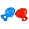LEAN TOYS Duckie Bathing Set Cups - 3 sukraunami puodeliai ir čiulpiantis ančiukas voniai