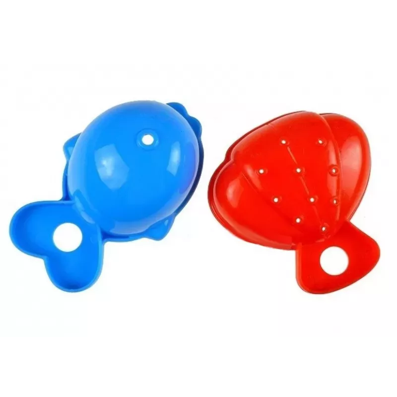 LEAN TOYS Duckie Bathing Set Cups - 3 sukraunami puodeliai ir čiulpiantis ančiukas voniai