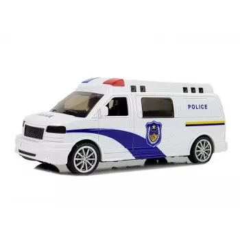 LEAN TOYS Auto Ambulance Stretch su šviesomis ir garsu
