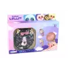 LEAN TOYS Cufflinks Wallet Set For Girls Kitty Wallet 4 vnt.